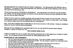 Partial Pay Installment Agreement - Over $600k saved